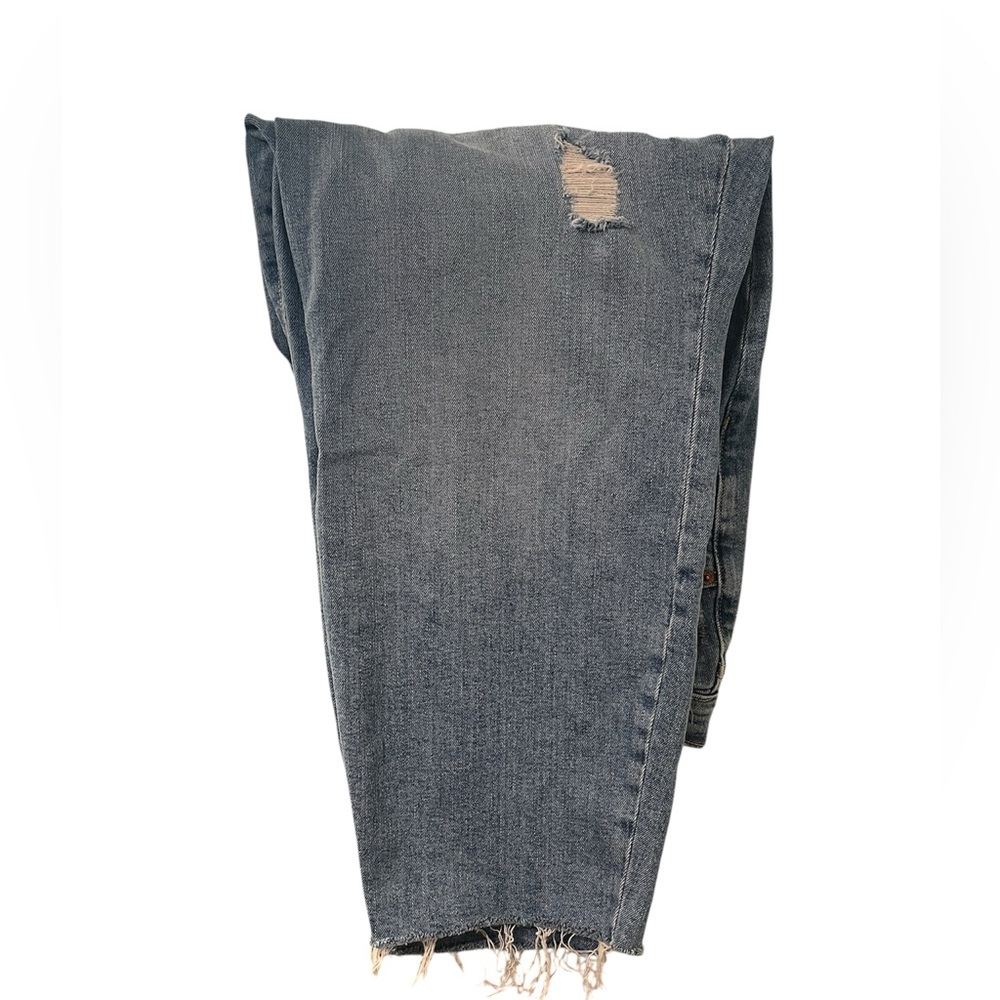 Old Navy Women's Straight Jeans in Dark Blue